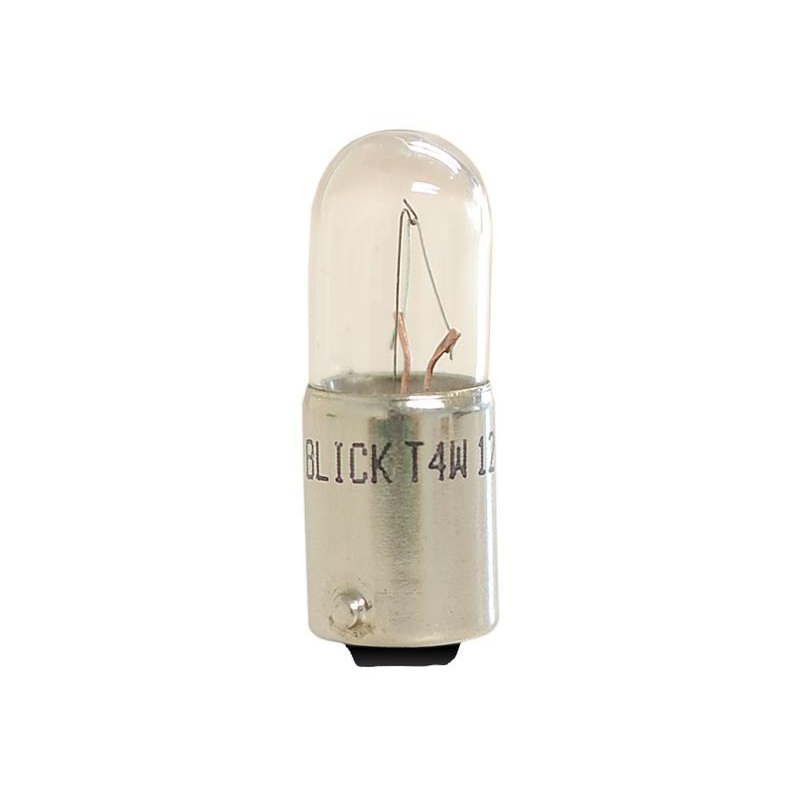 Light Bulb (Filament) T4W, 12V, 4W, BA9s (Box 1 pc.) | Sparex Part Number: S.109964