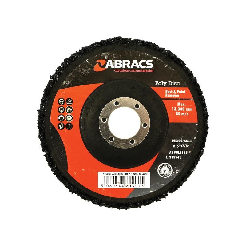 Poly Disc 125 x 22mm | Sparex Part Number: S.164790