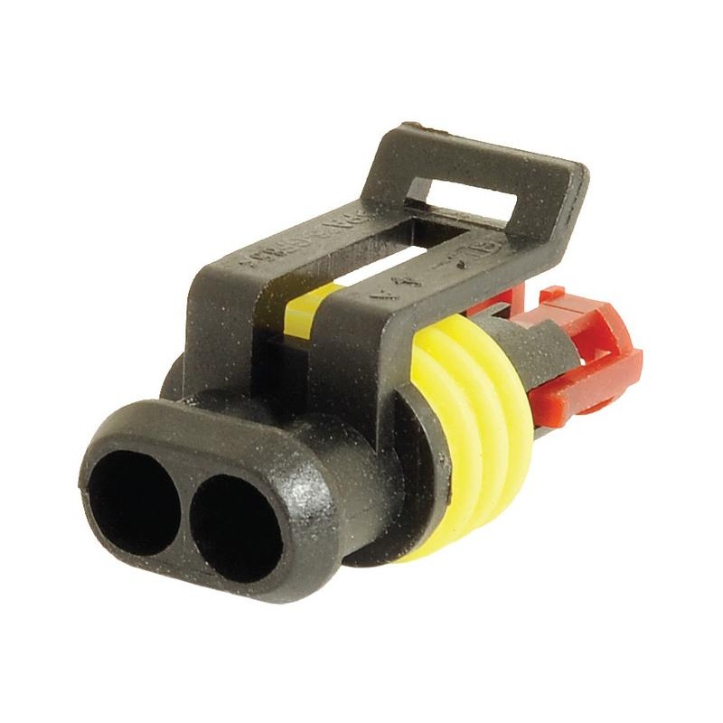 Superseal Block Connector - 2 Way - Male | Sparex Part No.S.792364