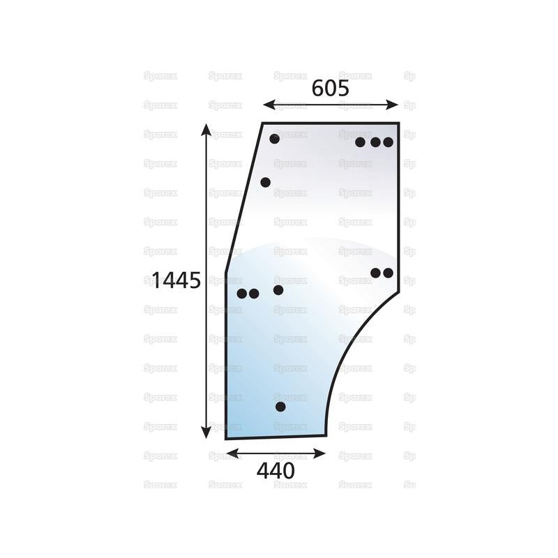 Door Glass RH | Sparex Part Number: S.137089