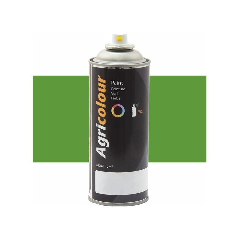 Paint - Agricolour - Green Yellow, Gloss 400ml Aerosol | Sparex Part Number: S.96018