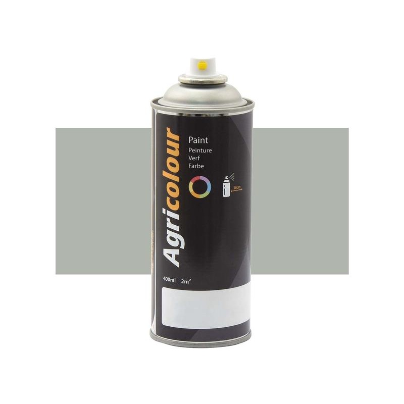 Paint - Agricolour - Light Grey Metallic, Metallic 400ml Aerosol | Sparex Part Number: S.93661