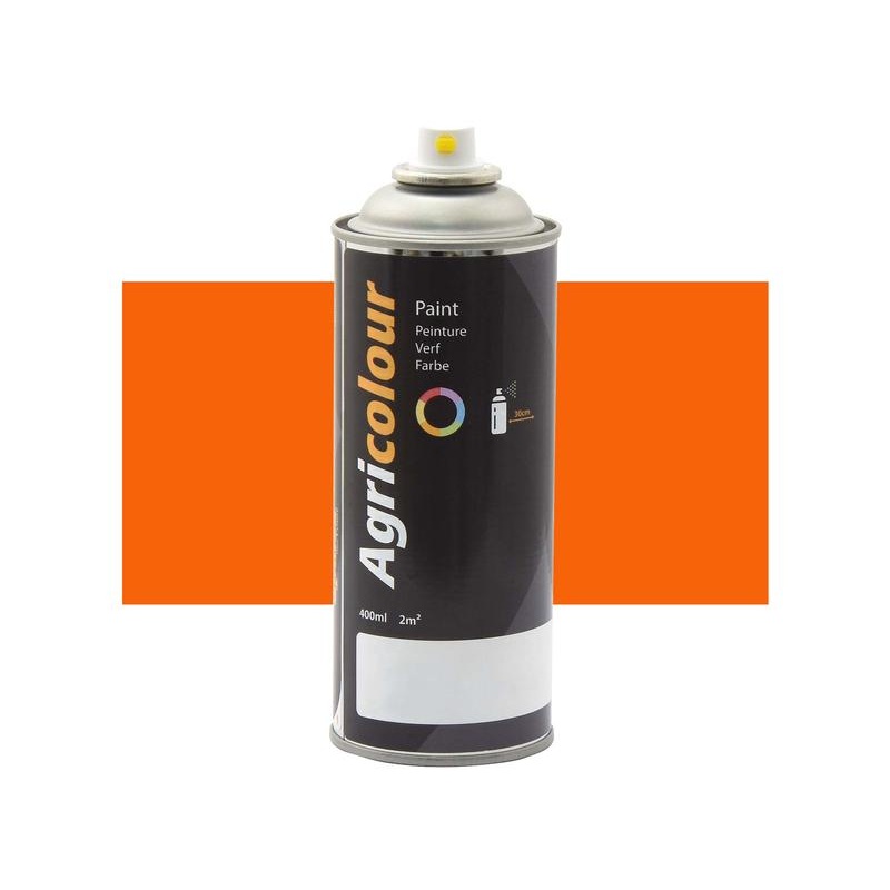 Paint - Agricolour - Orange, Gloss 400ml Aerosol | Sparex Part Number: S.92103