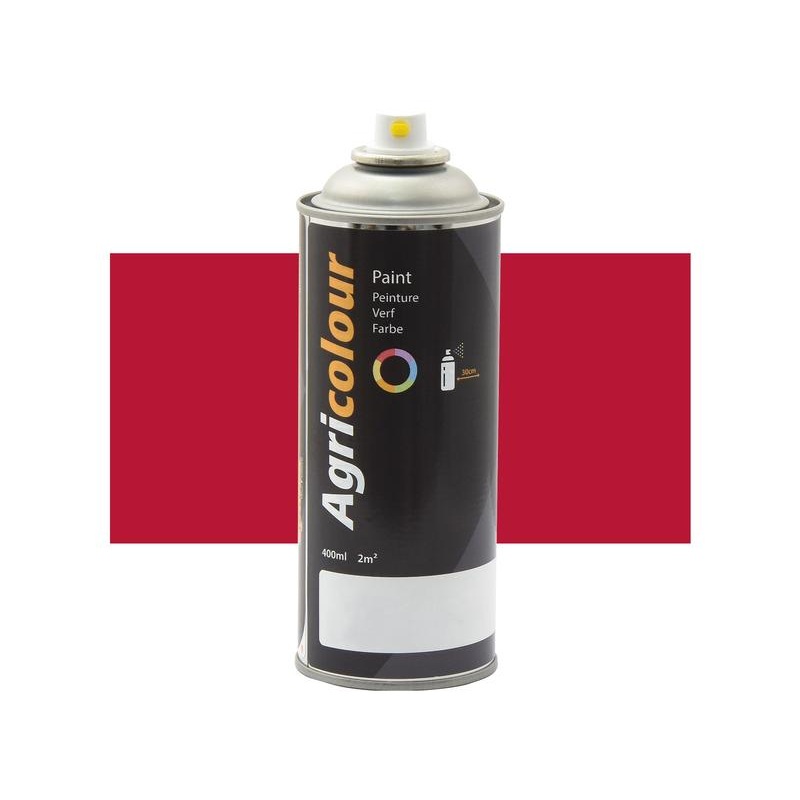 Paint - Agricolour - Red, Gloss 400ml Aerosol | Sparex Part Number: S.99627