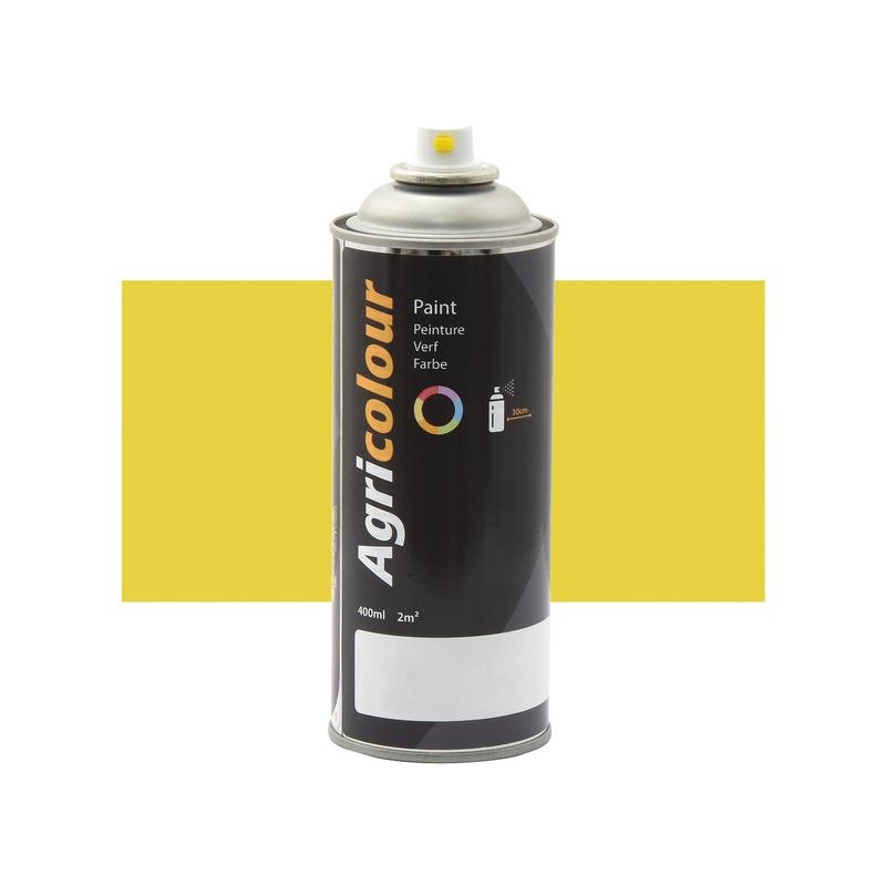 Paint - Agricolour - Yellow, Gloss 400ml Aerosol | Sparex Part Number: S.93645