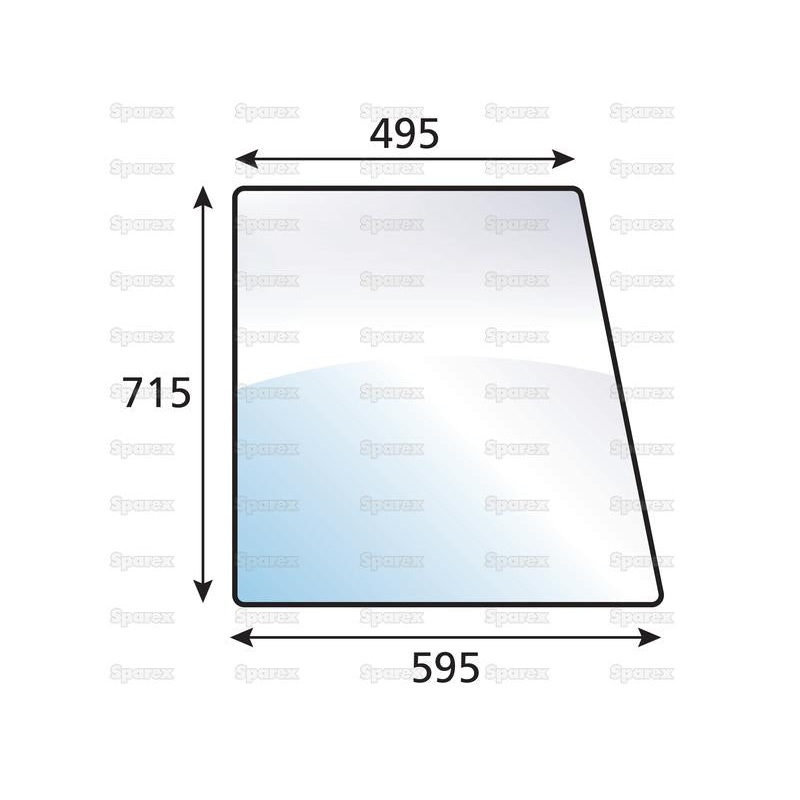 Side Glass RH & LH | Sparex Part Number: S.137128