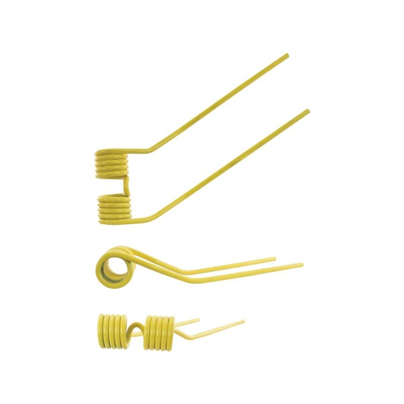 Swather/Tedder Tine - LH - Length: 410mm, Width: 130mm, 9.5mm - Replacement for Niemeyer | Sparex Part Number: S.132535