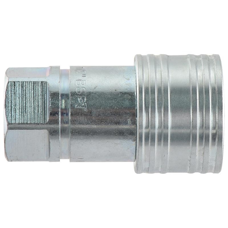 Sparex Quick Release Hydraulic Coupling Female 1/2'' Body x 1/2'' BSPT Female Thread | Sparex Part Number: S.3061