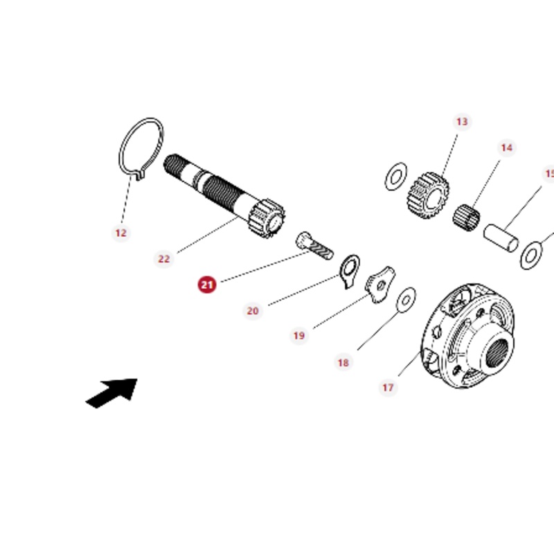 Hex Cap Screw - 4311946M1