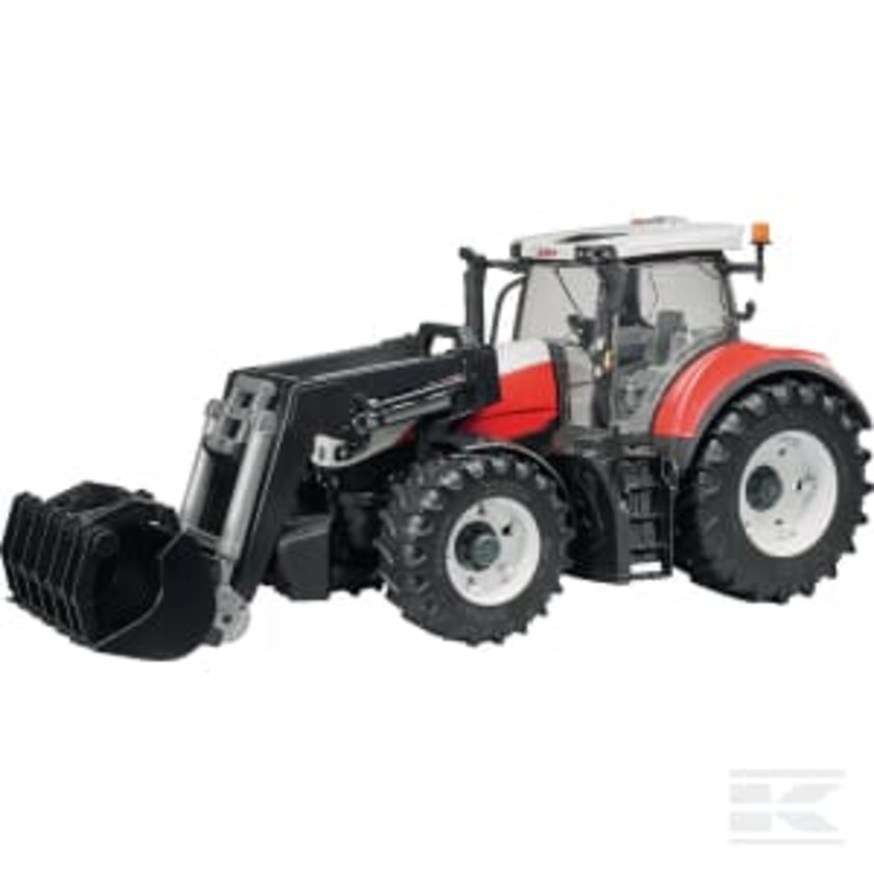 Steyr 6300 Terrus with Front Loader  1:16 Scale Farm Tractor Model | U03181