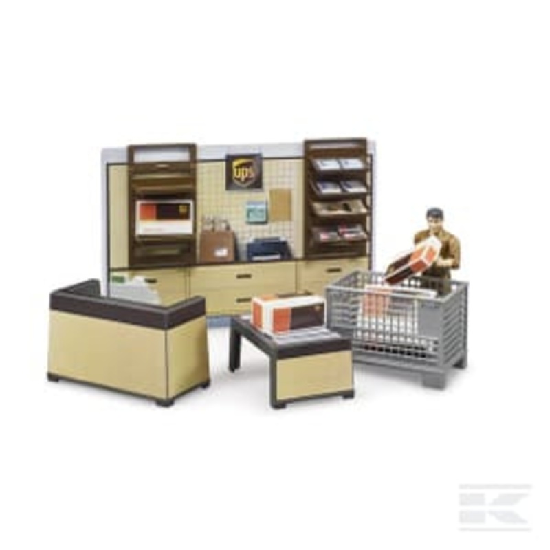 UPS Store Playset  Realistic Delivery & Logistics Toy | U62250