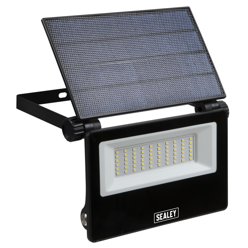 Extra-Slim Solar Floodlight with Wall Bracket 30W SMD LED - LED30S