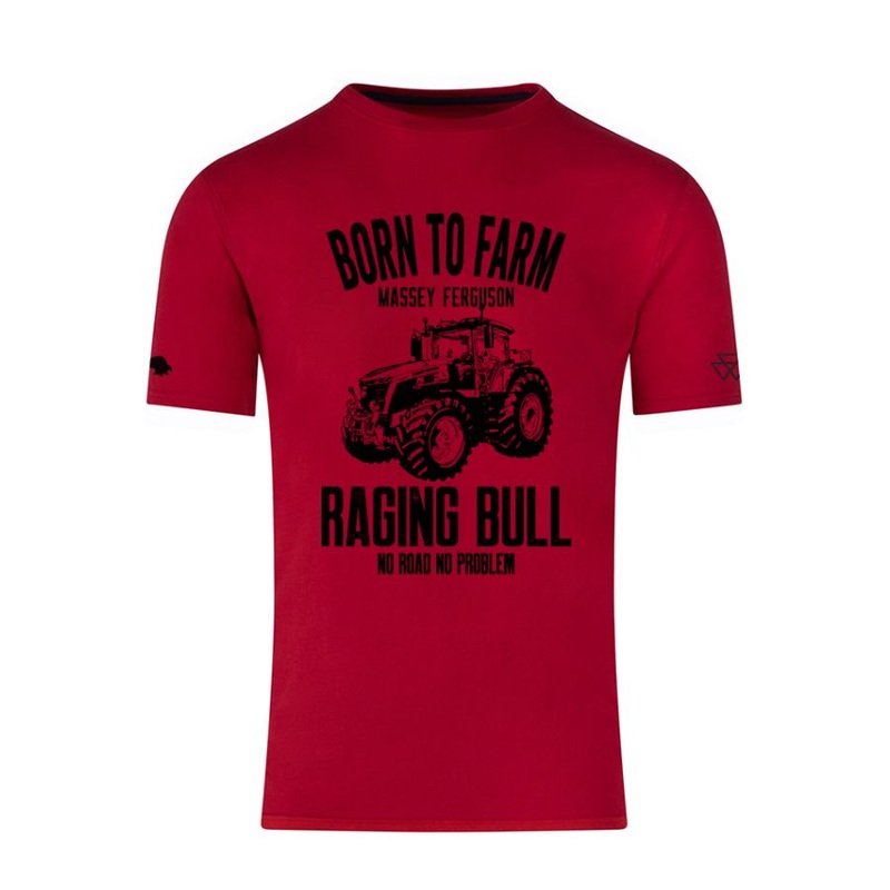Massey Ferguson "Born to Farm" T-Shirt  Red | Limited Edition | X993622403
