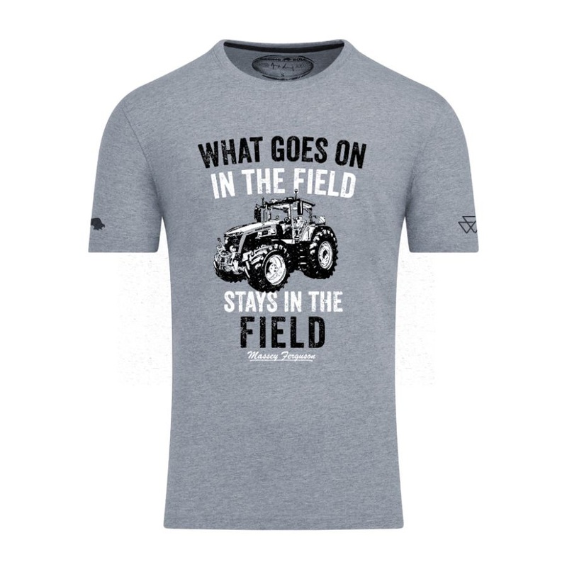 Massey Ferguson "In The Field" T-Shirt  Grey | Limited Edition | X993622405
