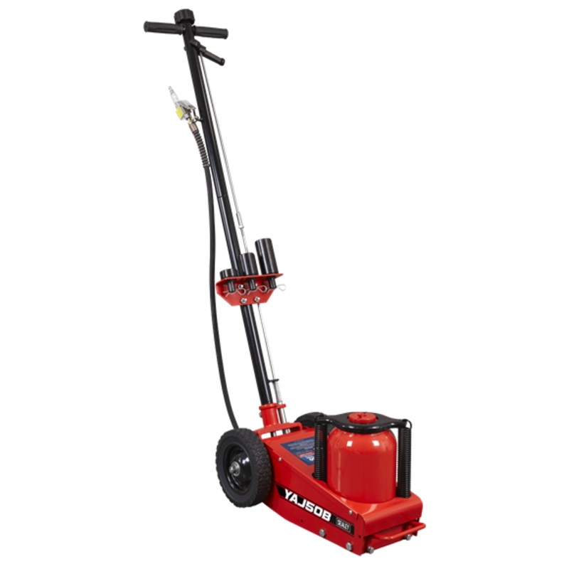 Sealey | Air Operated Single Stage Trolley Jack 50 Tonne - YAJ50B