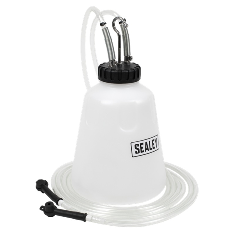 Sealey | Hi-Flow Twin Pipe Brake Bleed Bottle 2L - VS0218
