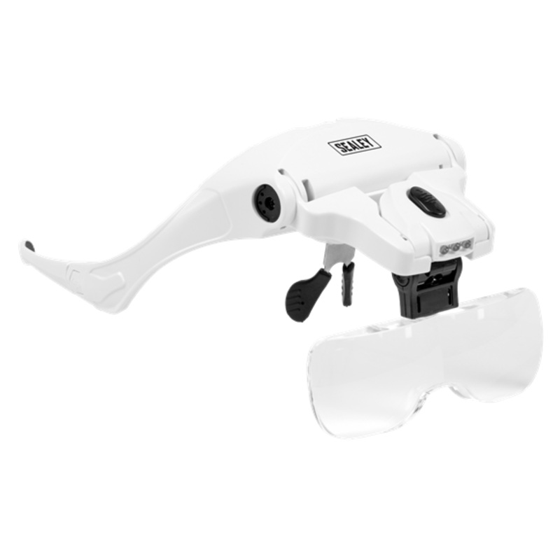 Sealey | LED Magnifier Spectacles with Headband - WL101D