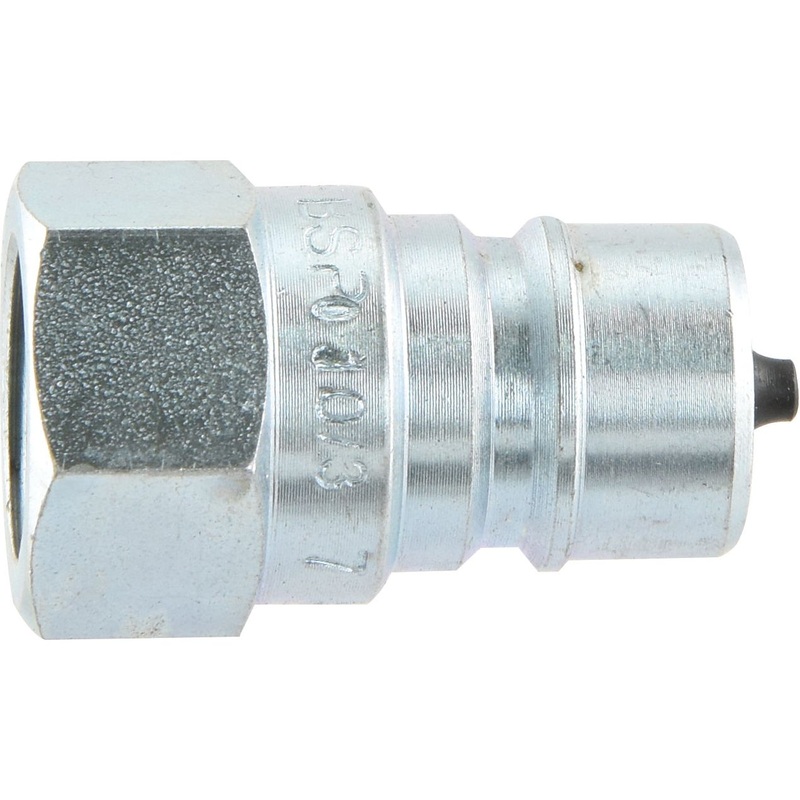 Sparex Quick Release Hydraulic Coupling Male 3/8'' Body x 3/8'' BSP Female Thread | Sparex Part No.S.2957