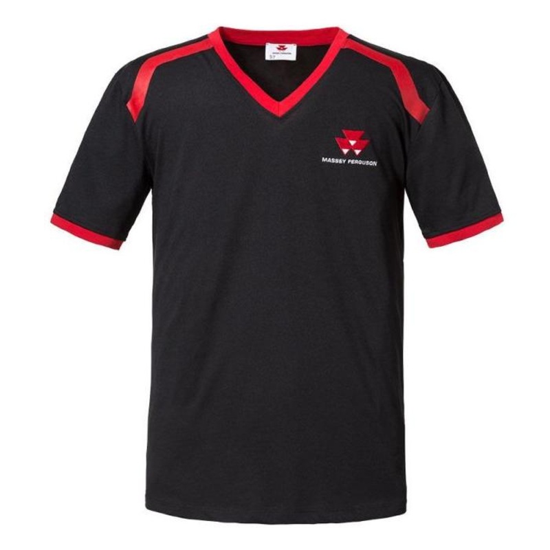 *SPECIAL PRICE* - Massey Ferguson Men's Sport T-Shirt Black Red  X993412105