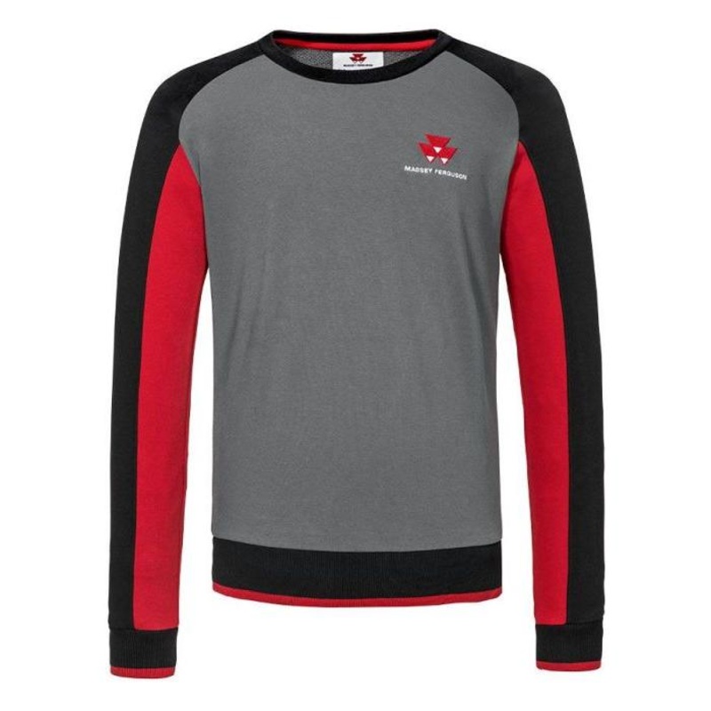 *SPECIAL PRICE* - Massey Ferguson Raglan Sweatshirt Durable Cotton Blend  X993412103