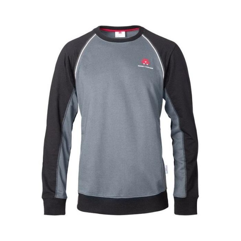*SPECIAL PRICE* - Massey Ferguson Sweatshirt Black/Grey  Reflective Trim  X993311901