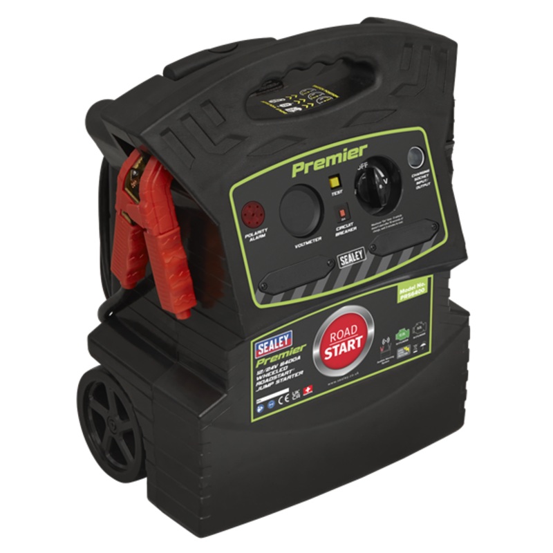 Sealey | 12/24V Premier RoadStart Jump Starter 6400A - PRS6400