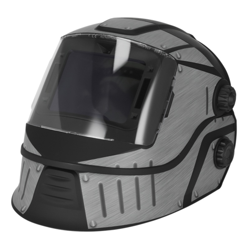 Sealey | Auto Darkening Solar Powered True Colour Flip Up Welding Helmet Shade 9-13 - PWH603