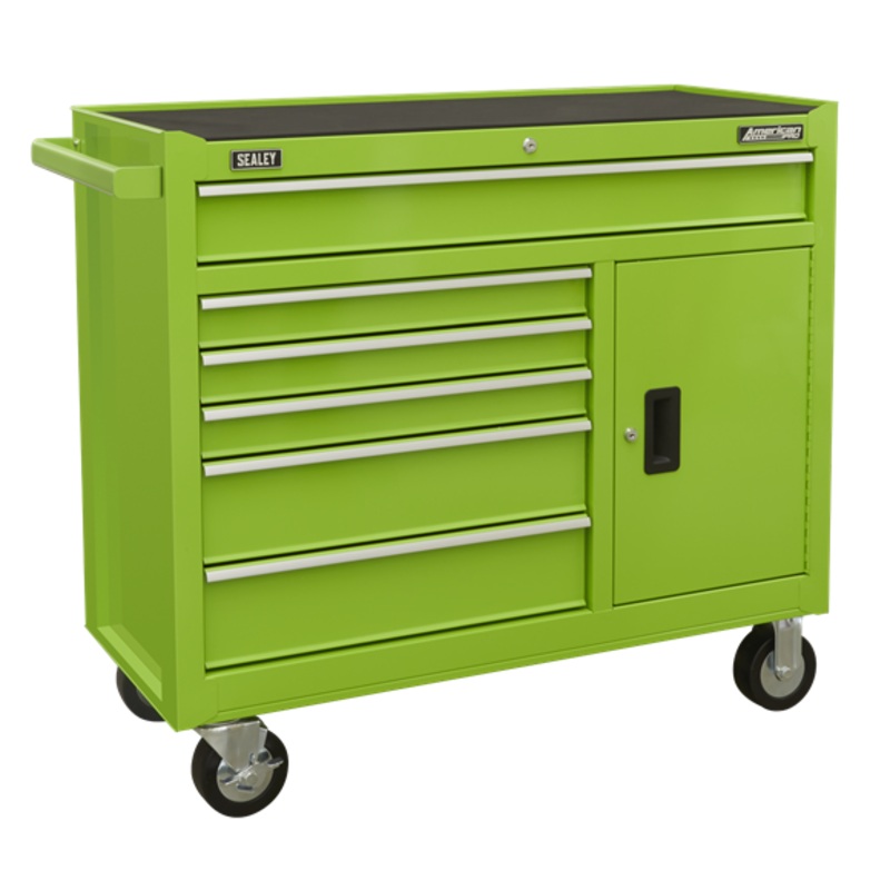 Sealey | American PRO Rollcab 6 Drawer - Green - AP4106HV