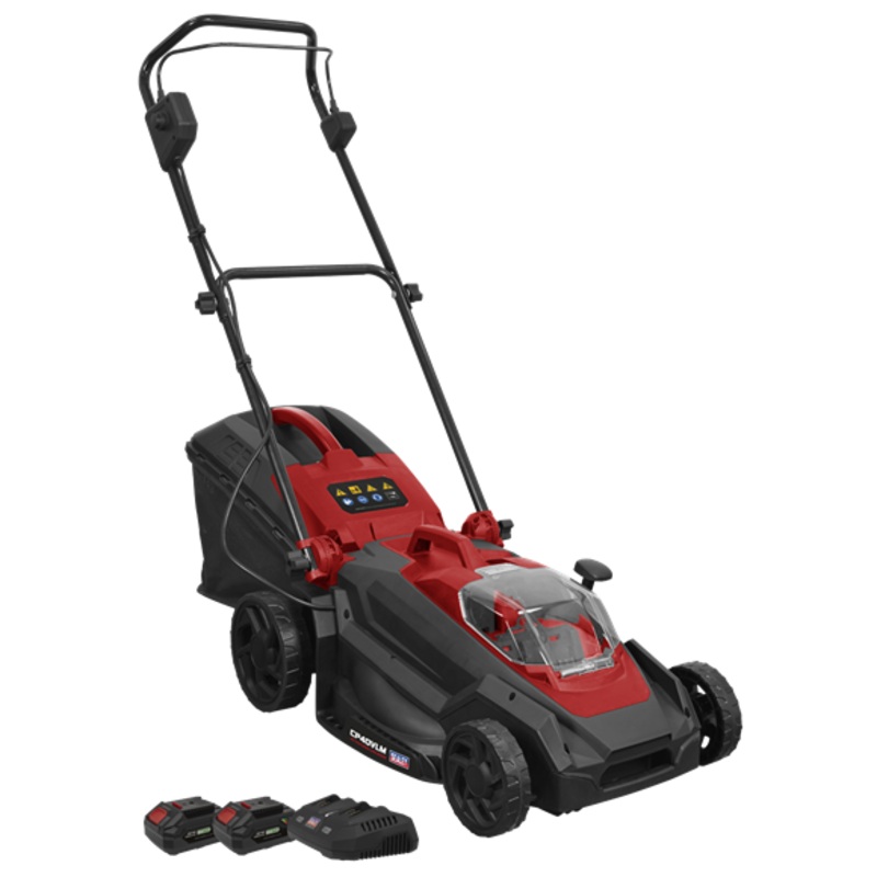 Sealey | Cordless Lawn Mower Kit 40V 4Ah SV20 Series 40cm - CP40VLMKIT