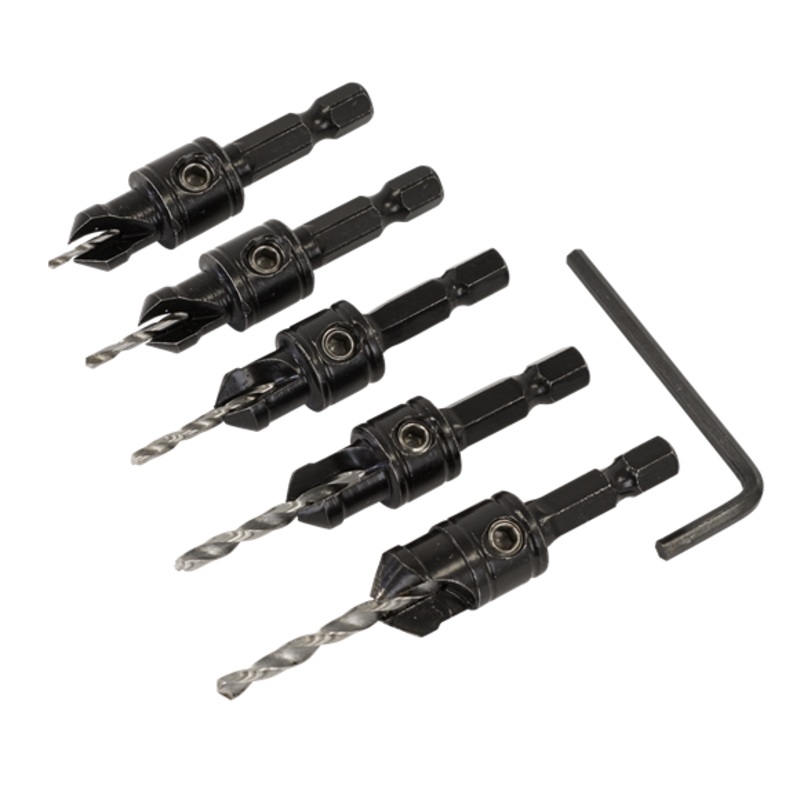 Sealey | Countersink Drill Bit Set 5pc - CSSET5