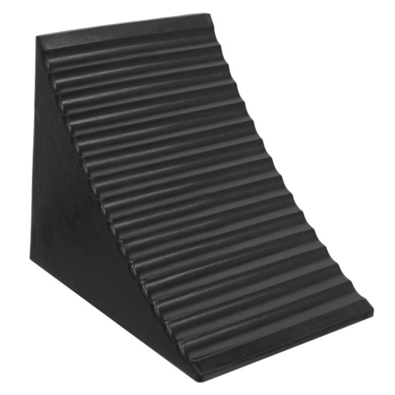 Sealey | Heavy-Duty Rubber Wheel Chock - Single - CWC01