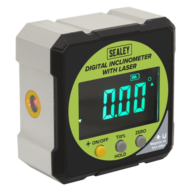 Sealey | Inclinometer Digital with Laser - AK9991