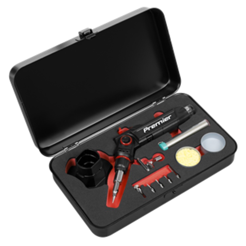 Sealey | Premier 3-in-1 Butane Indexing Soldering Iron Kit - AK2971