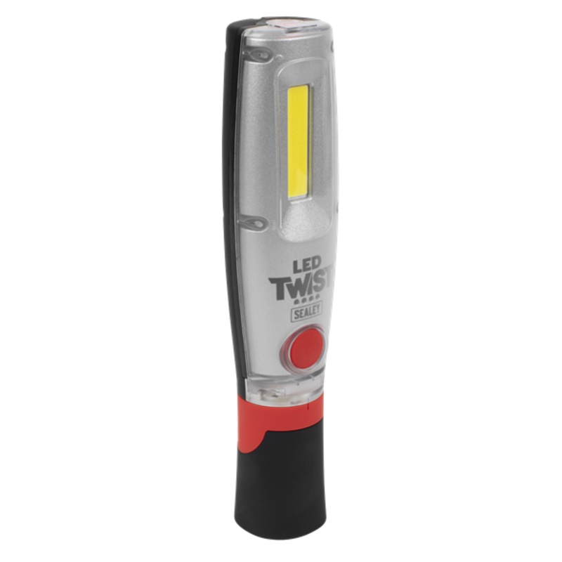 Sealey | LED Twist Rechargeable Inspection Light 16W COB & 1W SMD - LED2001