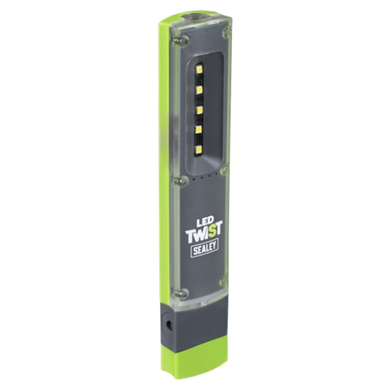 Sealey | LED Twist Rechargeable Inspection Light 1W & 1W SMD - LED201G