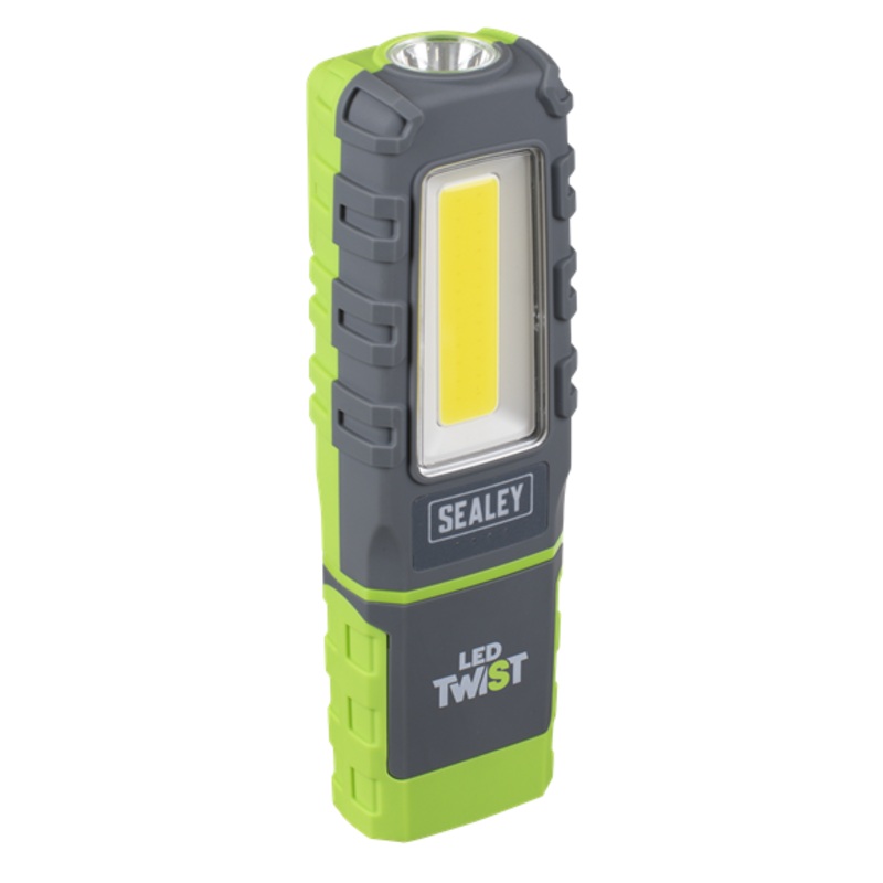 Sealey | LED Twist Rechargeable Inspection Light 5W COB & 1W SMD - LED601G