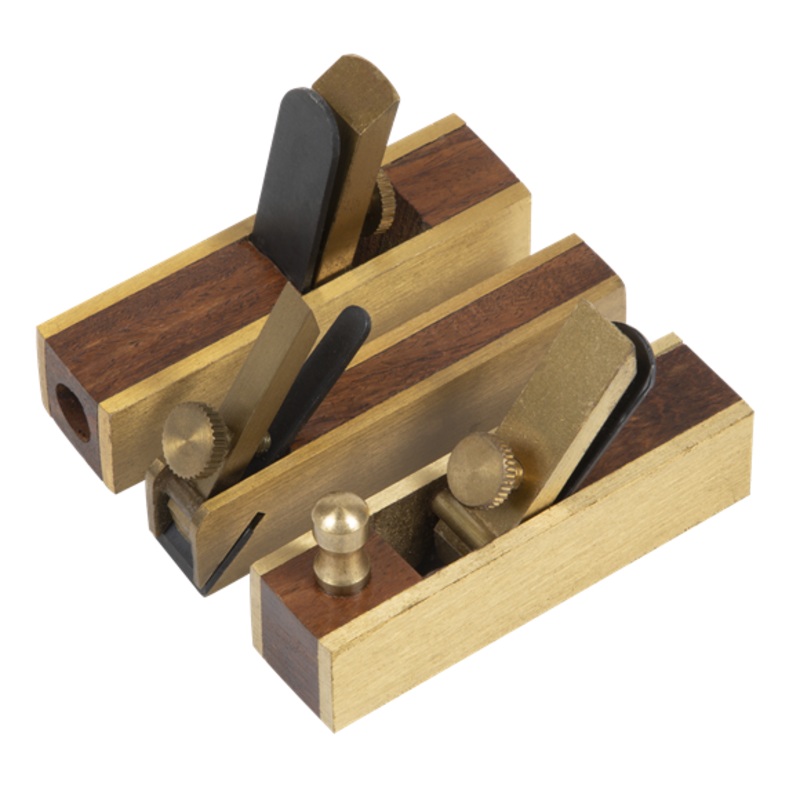 Sealey | Mini Brass Plane Set 3pc - MBP03