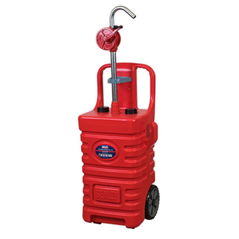 Sealey | Mobile Dispensing Tank 55L - Red - DT55R