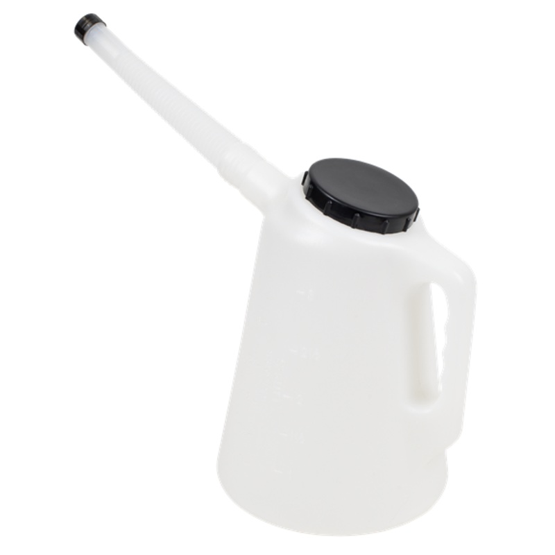 Sealey | Oil Container with Flexible Spout 3L - Black Lid - JDL3