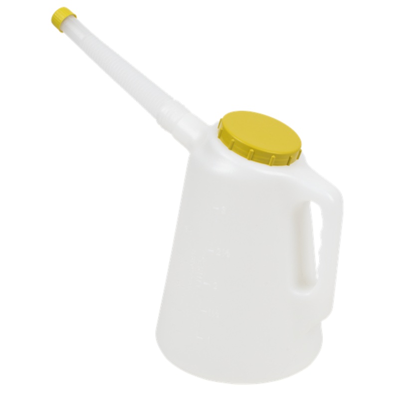 Sealey | Oil Container with Flexible Spout 3L - Lime Lid - JDL3L