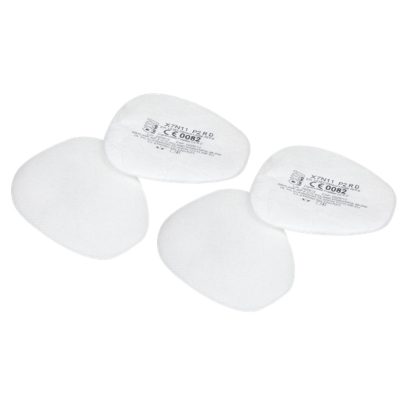 Sealey | P2 R D Particulate Prefilter - Pack of 4 - 9006