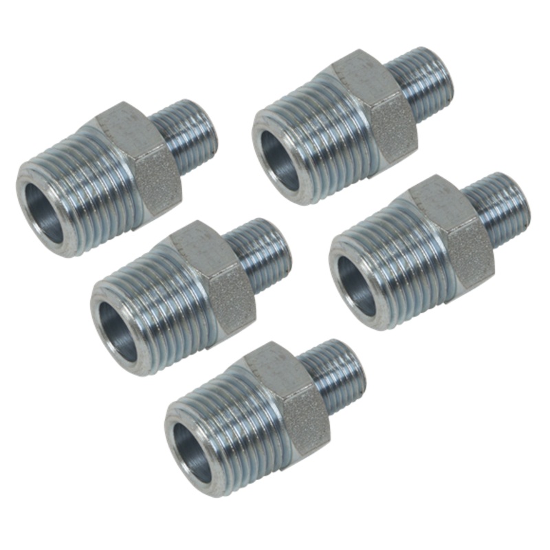 Sealey | PCL Reducing Union 1/2"BSPT to 1/4"BSPT - Pack of 5 - AC101