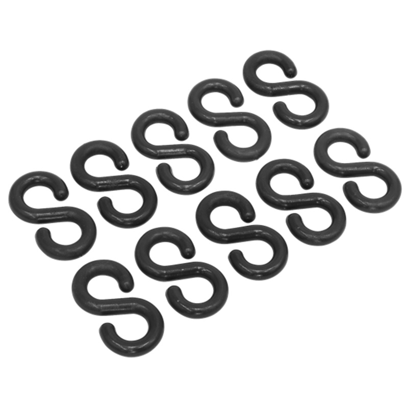 Sealey | Plastic Chain S-Hook - Pack of 10 - BSH10