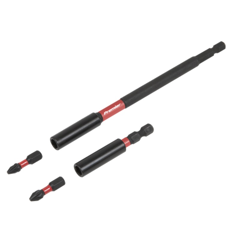 Sealey | Premier Impact Grade Power Tool Bit Holder Set 4pc - AK8276