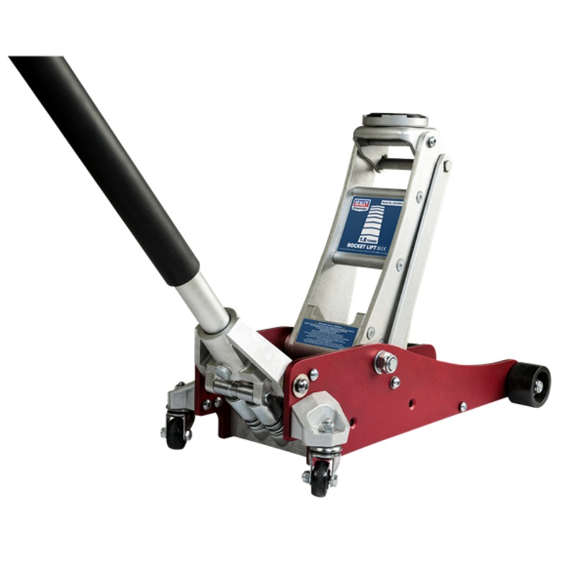 Sealey | Premier Low Profile Aluminium Trolley Jack with Rocket Lift 1.8 Tonne - RJA1800