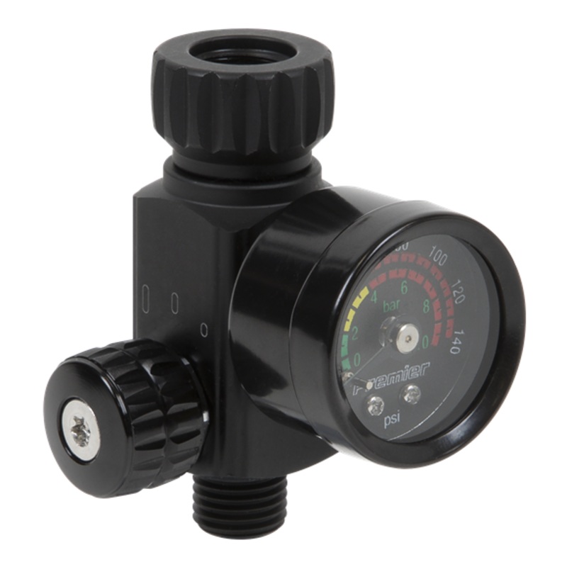 Sealey | Premier On-Gun Air Pressure Regulator/Gauge with Glass Lens - AR02