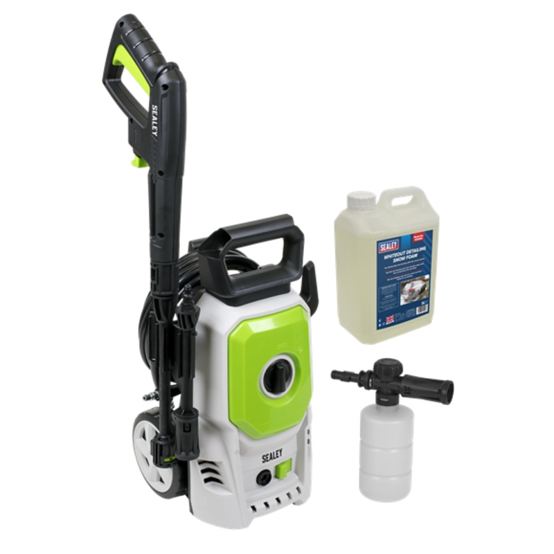Sealey | Pressure Washer with Snow Foam 100bar 390L/hr - PW1610COMBO