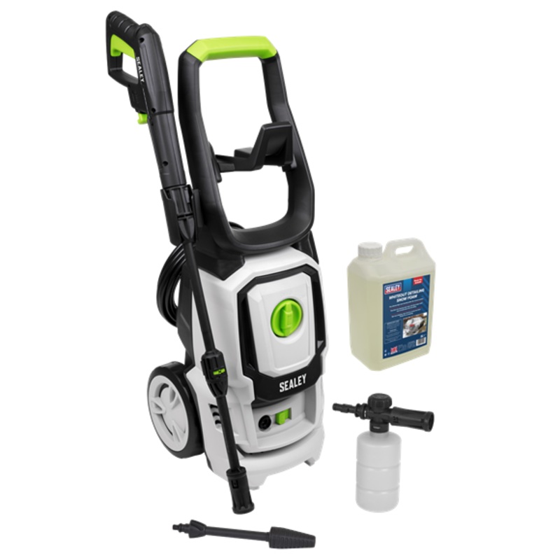 Sealey | Pressure Washer with Snow Foam 130bar 420L/hr - PW1860COMBO