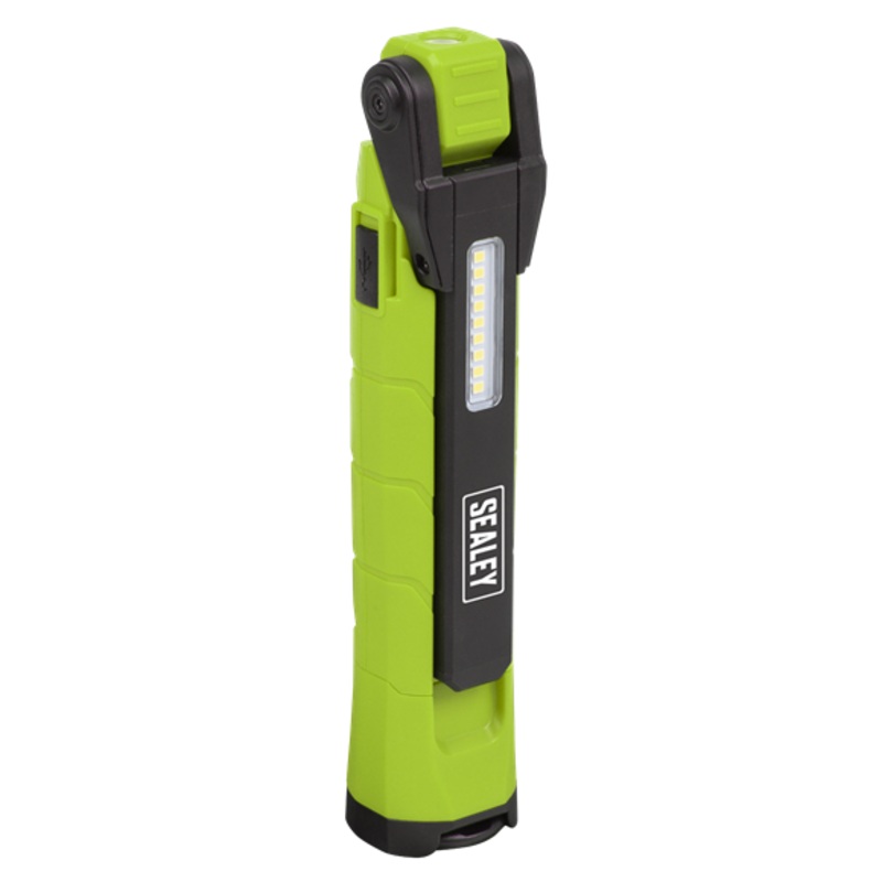 Sealey | Rechargeable 360 Inspection Light 10W & 2 x 4W SMD LED - Green - LED3605G