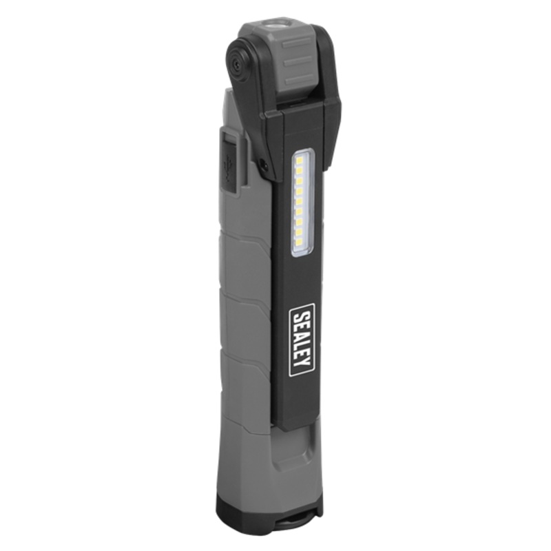 Sealey | Rechargeable 360 Inspection Light 10W & 2 x 4W SMD LED - Grey - LED3605GR